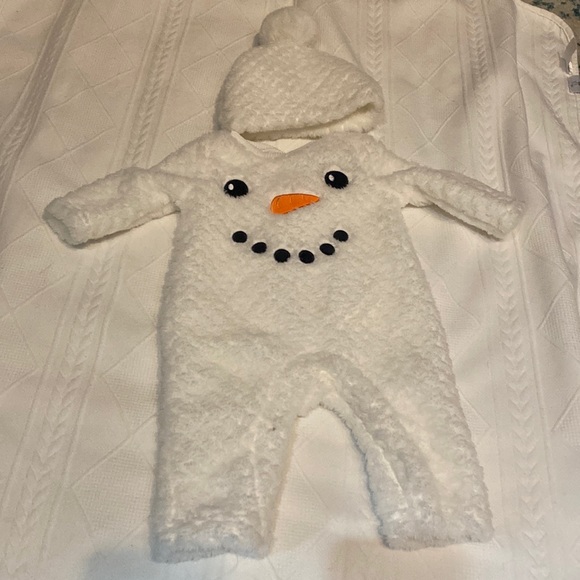 Fluffy snowman outfit - Picture 1 of 3
